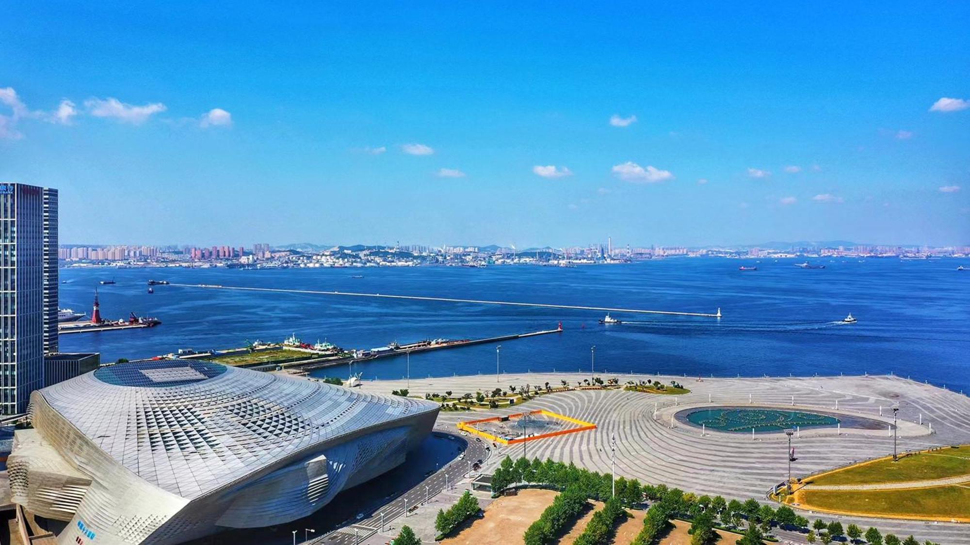 Crowne Plaza Dalian Xinghai By Ihg Eksteriør billede