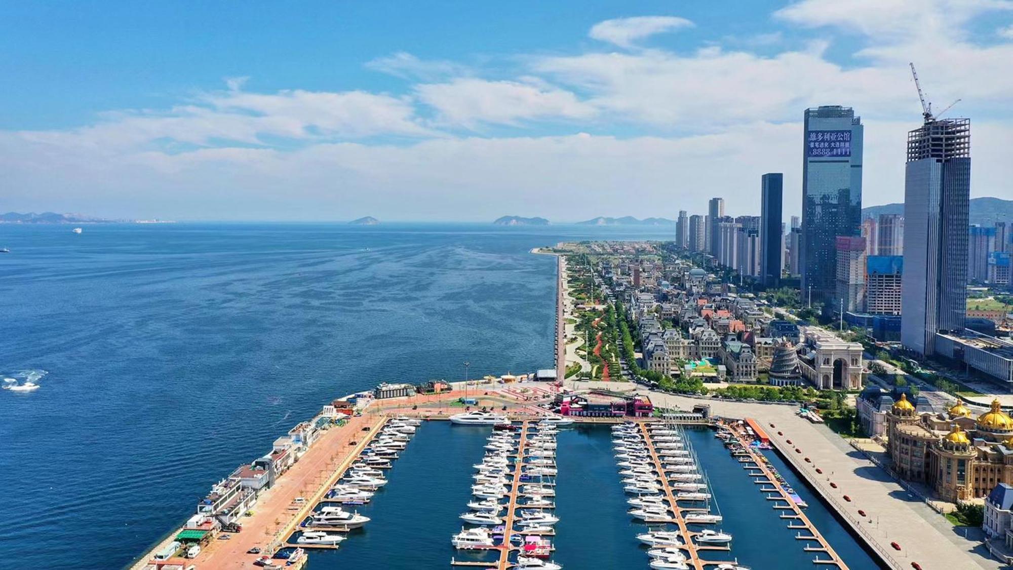 Crowne Plaza Dalian Xinghai By Ihg Eksteriør billede