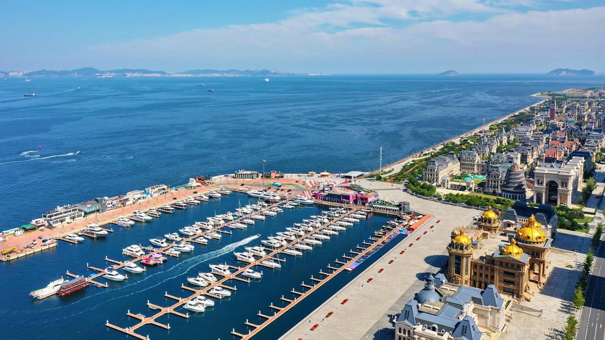 Crowne Plaza Dalian Xinghai By Ihg Eksteriør billede